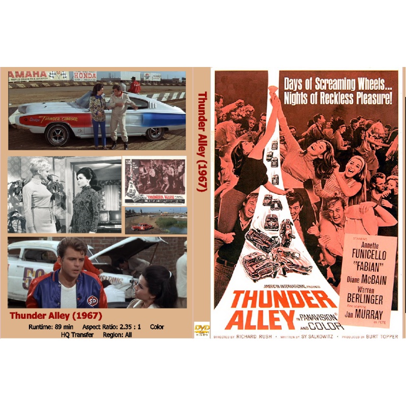 THUNDER ALLEY (1967) Annette Funicello Fabian