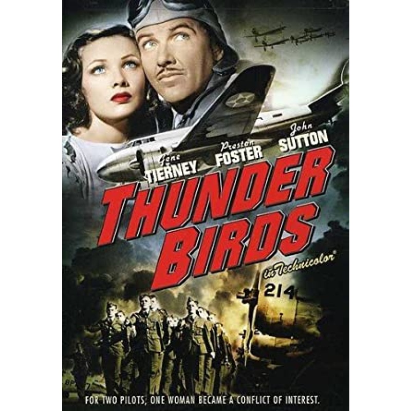 Thunder Birds 1942 - Gene Tierney, Preston Foster, John Sutton, Jack Holt
