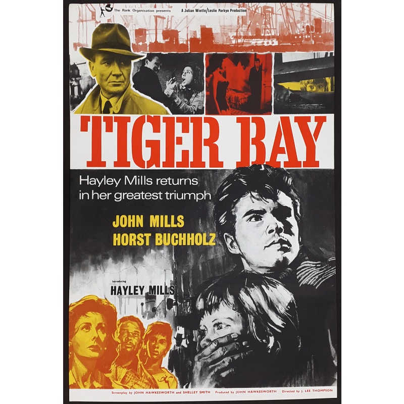 Tiger Bay 1959 with John Mills and Hayley Mills