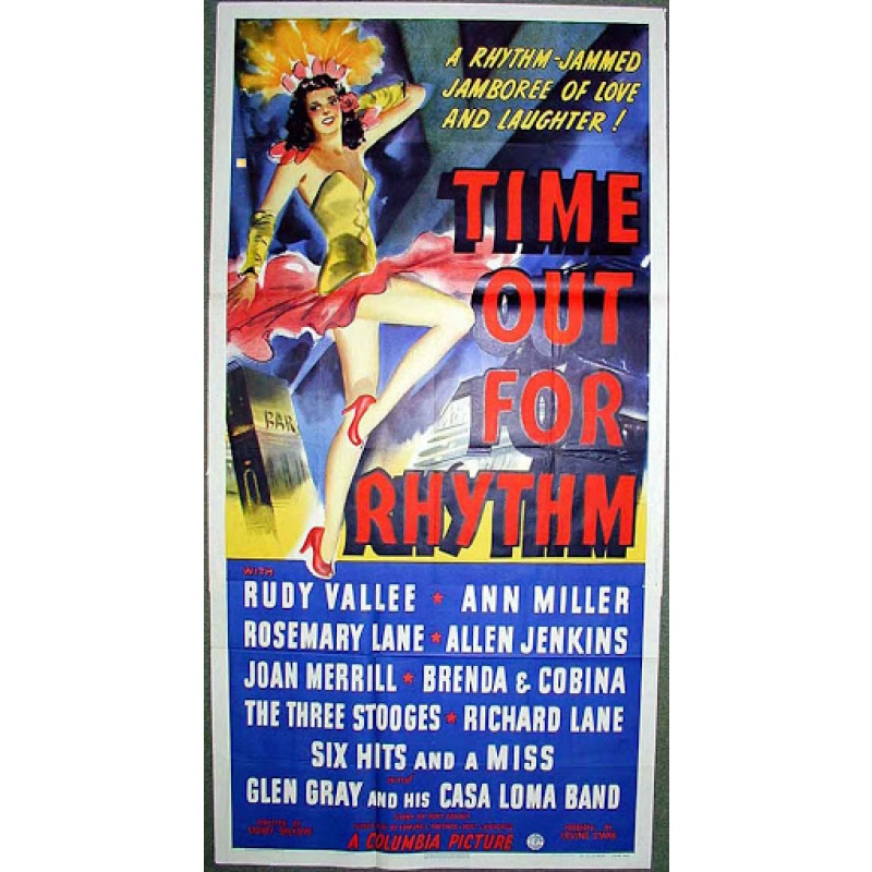 Time Out For Rhythm 1941  Rudy Vallee, Ann Miller, Rosemary Lane Musical