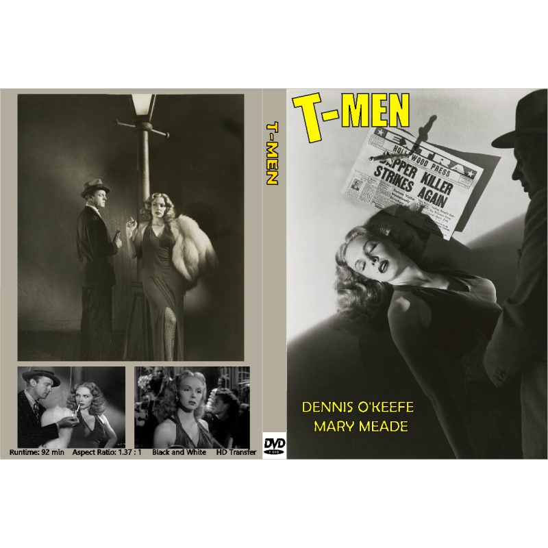 T-MEN (1947) Dennis O'Keefe