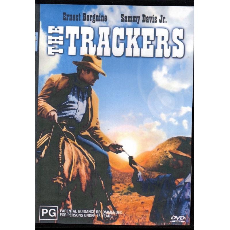 The Trackers 1971  Ernest Borgnine, Sammy Davis Jr. and Julie Adams.