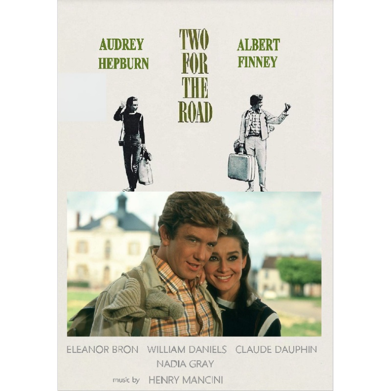 TWO FOR THE ROAD (1967) Audrey Hepburn Albert Finney