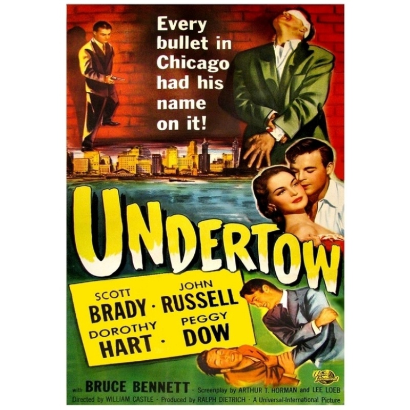 Undertow (1949) Scott Brady, John Russell, Dorothy Hart Film-Noir