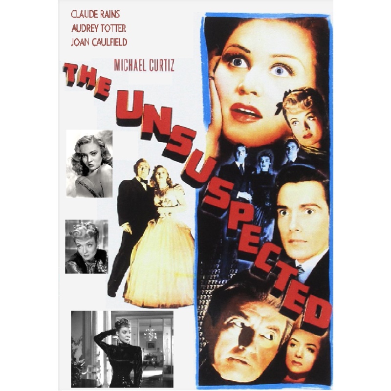THE UNSUSPECTED (1947) Claude Rains Audrey Totter
