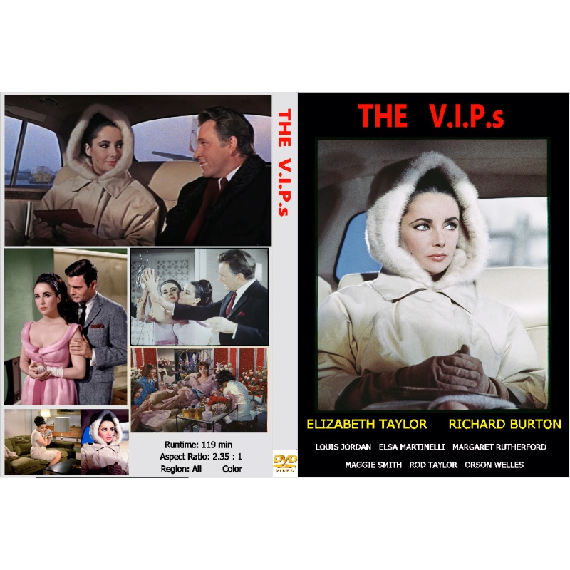 THE V.I.P.s Elizabeth Taylor Richard Burton