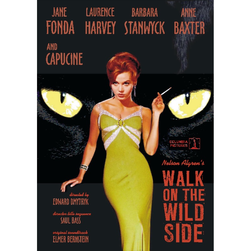 WALK ON THE WILD SIDE (1962) Jane Fonda Laurence Harvey Capucine Anne Baxter
