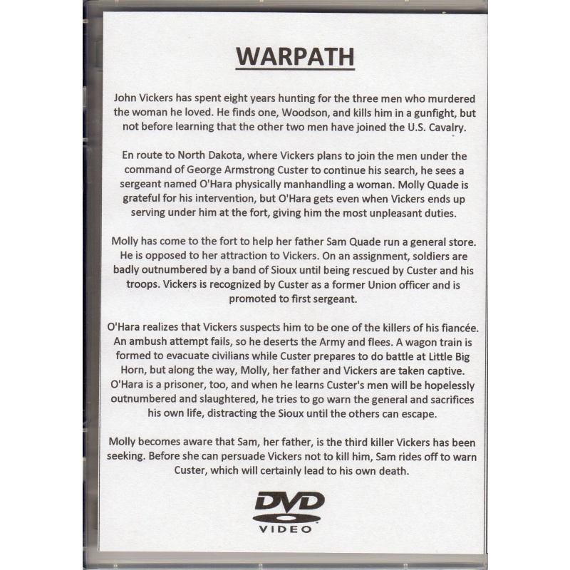 WARPATH - FORREST TUCKER ALL REGION DVD