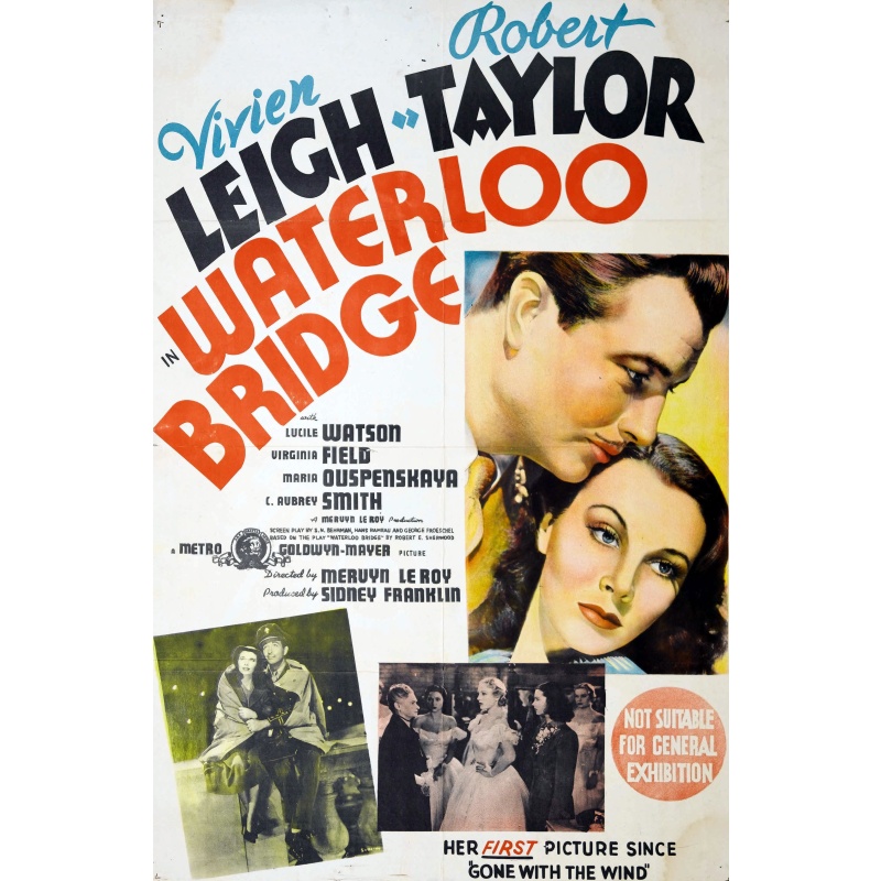 Waterloo Bridge (1940) Vivien Leigh, Robert Taylor, Lucile Watson