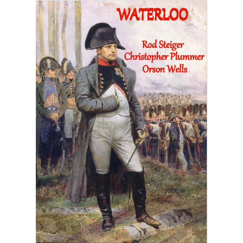 WATERLOO (1970) Rod Steiger Christopher Plummer Orson Welles