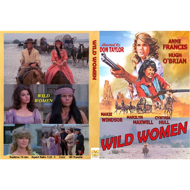 WILD WOMEN (1970) Anne Francis Marilyn Maxwell Marie Windsor Hugh O'Brian