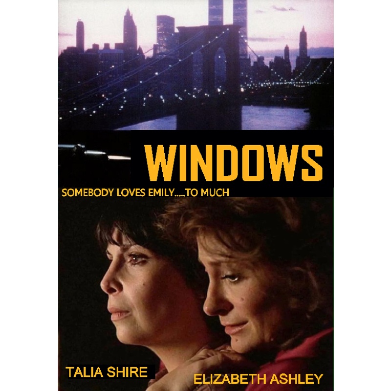 WINDOWS (1980) Talia Shire Elizabeth Ashley