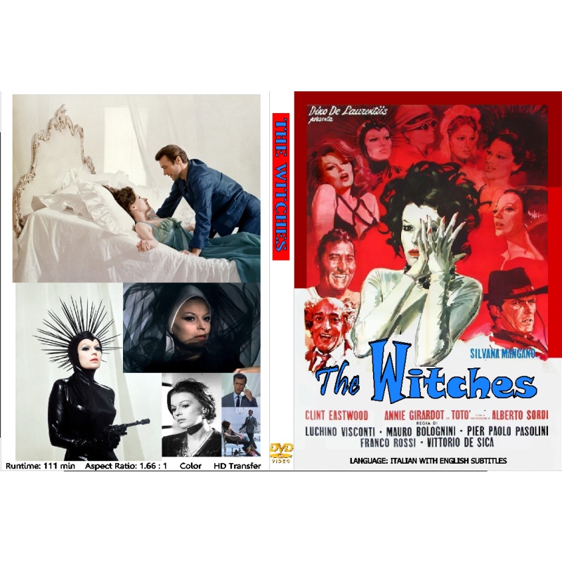 THE WITCHES by Dino De Lawrentiis (1967) Clint Eastwood