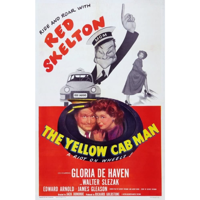 The Yellow Cab Man (1950)  Red Skelton, Gloria DeHaven, Walter Slezak