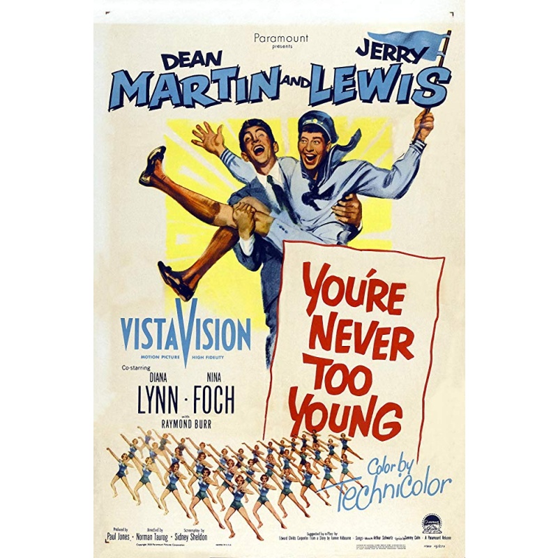 You're Never Too Young Jerry Lewis Dean Martin 1955